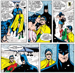 Jason Todd's adolescence provides some quick comedy. From page 2.