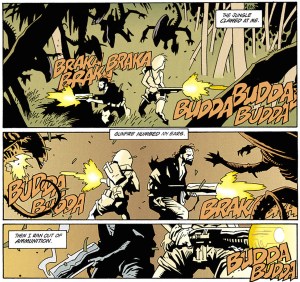Aliens: Salvation is your standard man vs. alien story, although beautifully illustrated by Mike Mignola.
