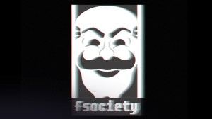 fsociety, the name of the group of hackers that Mr. Robot leads, utilises much of the imagery of Occupy Wall Street and the graphic novel V for Vendetta.