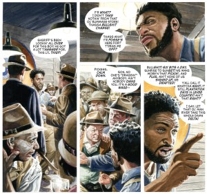 Strange Fruit only occasionally deals with the racism of the era outside of the violence.