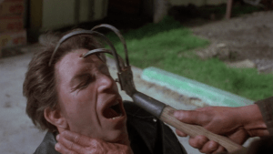 The film still has hilariously brutal violence going for it though.